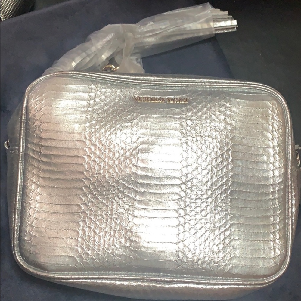 Victoria’s Secret metallic tassel bag